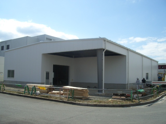 横河ブリッジシステム建築_施工事例_電子部品工場