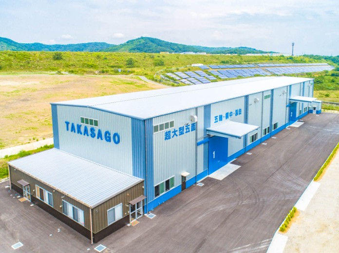 建材工場の施工例