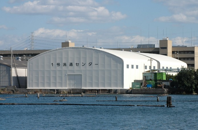 建材工場の施工例