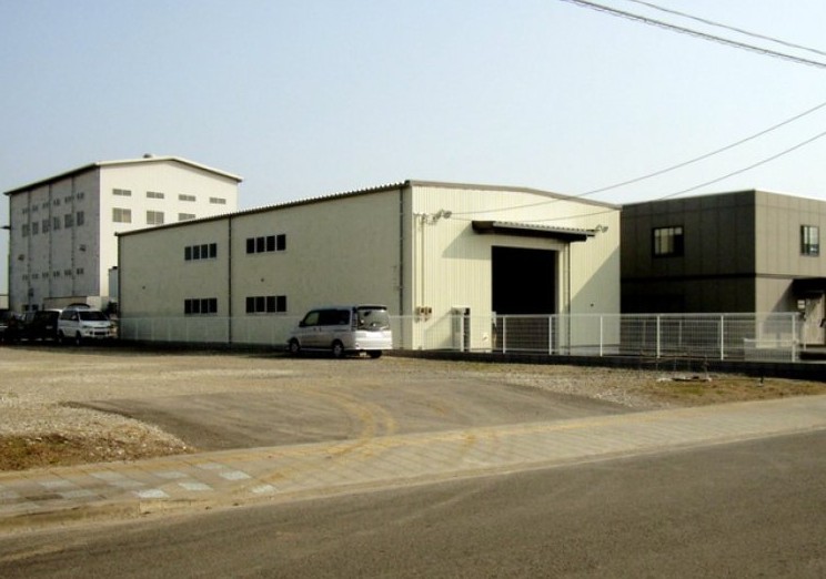 建材工場の施工例