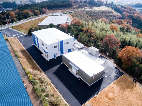 横河ブリッジシステム建築_施工事例_香料製造工場