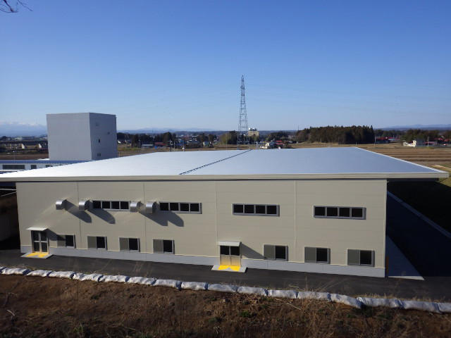 システム建築による工場の施工事例_日鉄エンジニアリング