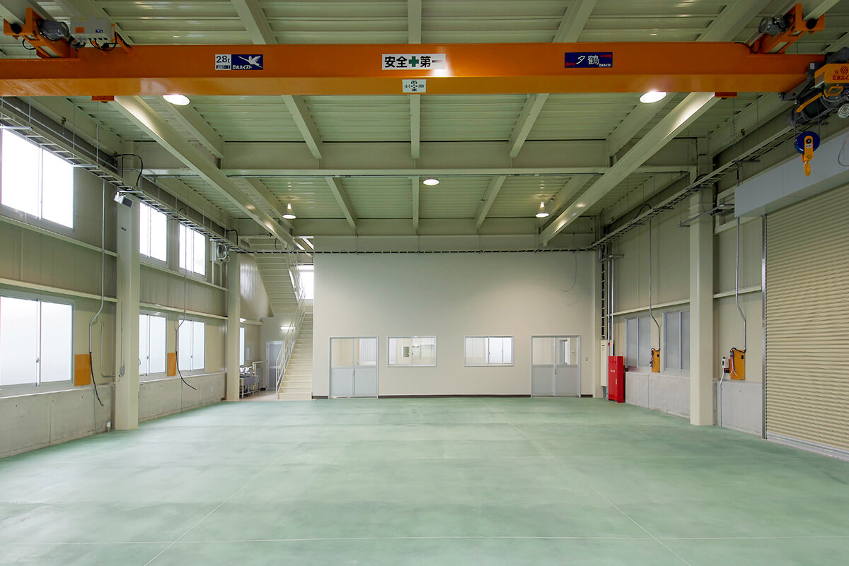 鉄鋼製・部品加工工場