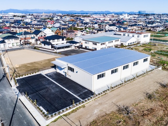 横河ブリッジシステム建築_施工事例_繊維工場